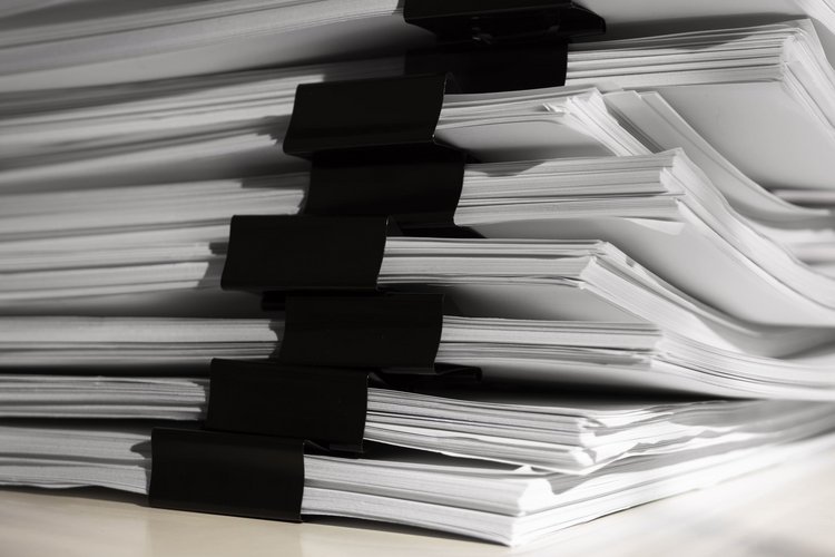 Dokumentenstapel